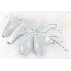 UFO, sada plastů, Honda CRF 250R '11-'13, CRF 450R '11-'12 bílá barva