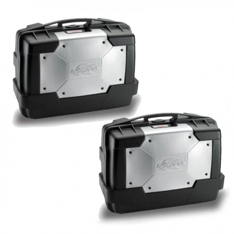 Kappa, boční kufry, 46L Monokey KGR Garda (pár, 2KS) + DALŠÍ ZÁMEK