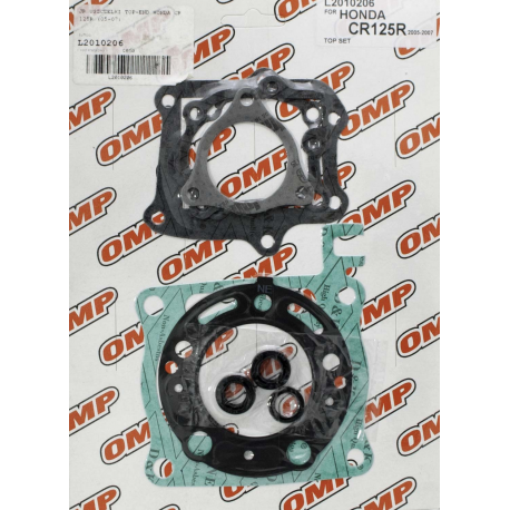 JR (OMP), horní sada těsnění Top-End, Honda CR 125R '05-'07