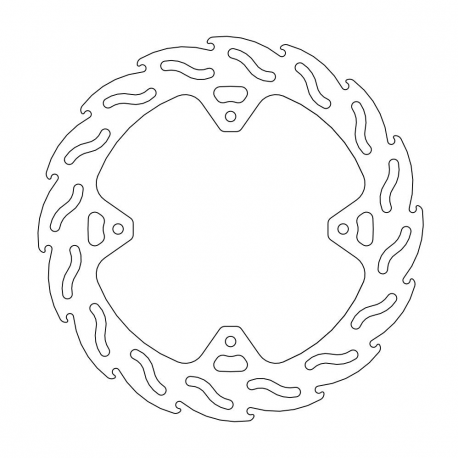 Moto-Master, zadní brzdový kotouč, Flame 240mm Honda CRF 250/450 '04-