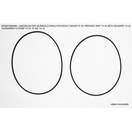 Athena, těsnění pod hlavu, (O-RING) vnější KTM SX/EXC 250/300 '07-17, TPI 250/300 '18-21, FREERIDE 250R '14-17, BETA 250/3