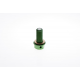 Accel, vypouštěcí šroub oleje Kawasaki KXF 450 '06-'15, zelená barva