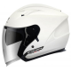 MT, Jet přilba, se sluneční clonou Avenue Solid, bílá lesklá, velikost XS