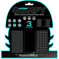 Oxford, multifunkční návlek na krk Comfy, 3ks v balení, barva TARTAN