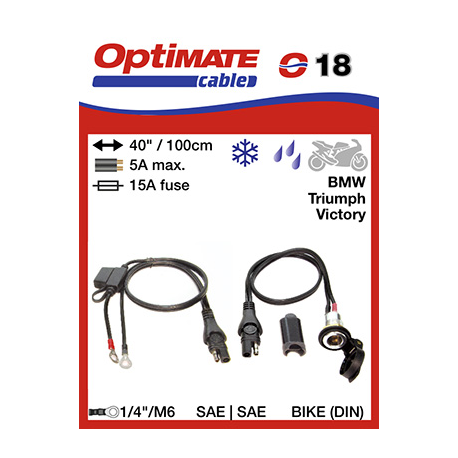 Optimate, zásuvka zapalovače DIN 12V