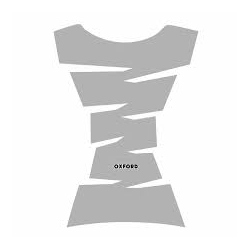 Oxford, tankpad VINYL JAGGED, stříbrná barva