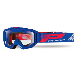 Progrip, MX brýle PG3303 TR VISTA, barva modrá (sklo PG3310 Light Sensitive, Antiscratch, No Fog, Anti UV + druhé zdarma)