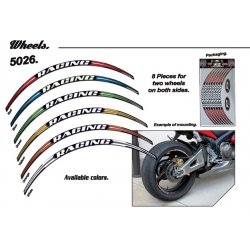 Progrip, nalepovací proužky na ráfky Racing, modrá barva
