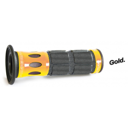 Progrip, gripy PG744 SCOOTER ALU (22+25mm, dél.115mm), zlatá barva  (744-121)