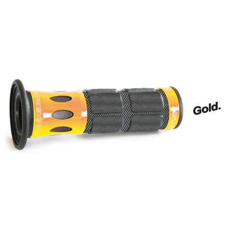 Progrip, gripy PG744 SCOOTER ALU (22+25mm, dél.115mm), zlatá barva  (744-121)