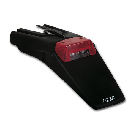 UFO, zadní blatník se světlem a držákem SPZ, černá barva