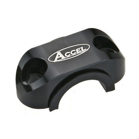 Accel, držák brzdové pumpy, černá barva