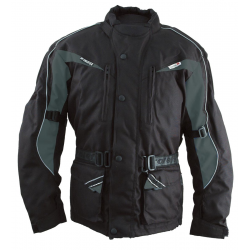 Roleff, textilní bunda Cologne, s membránou Wind-Tex, barva černá, velikost 5XL