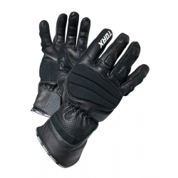 Torx, letní kožené rukavice XJR, barva černá, velikost S