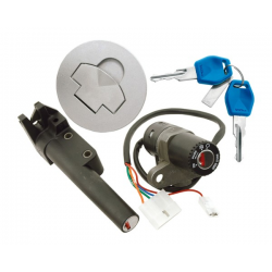 Vicma, spínací skříňka + víčko nádrže, Aprilia 125/650 + sada zámků