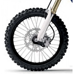 Polisport, kryt spodní části přední vidlice (s montážní sadou), Beta RR 2T/4T 13-19 černá barva