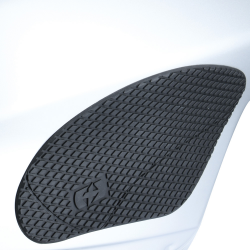 Oxford, ochranné polepy na boky nádrže (KOMPLET) černá barva