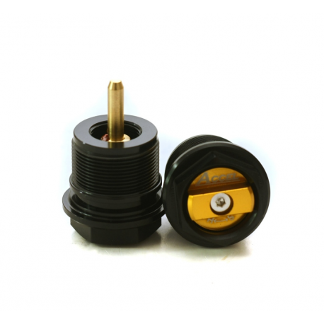 Accel, spodní ventil přední vidlice, s regulací, Honda CRF 250R '18-20, CRF 450R/RX '17-20, CRF 250RX '19-2