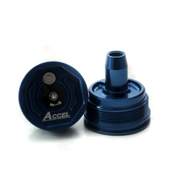 Accel, horní víčko přední vidlice, s regulací, Honda CRF 450R 09-14 Yamaha YZ/YZF 125/250/450/