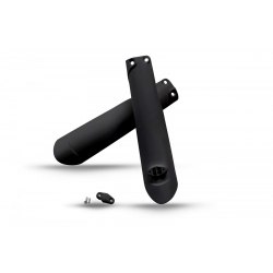 UFO, kryty přední vidlice, GAS GAS MC / MC-F / EX / EX-F / EC / EC-F '21, černá barva