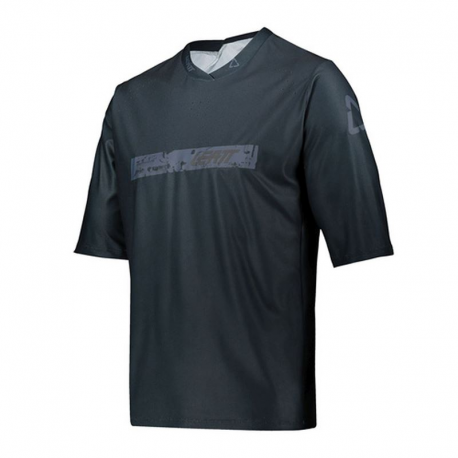 Leatt, cyklo dres MTB 3.0 Jersey Black, černá, velikost XS