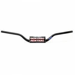 Renthal, řidítka 1,1/8" (28,6mm) MX Fatbar Handlebar BLACK REED/WINDHAM, černá barva s chráničem