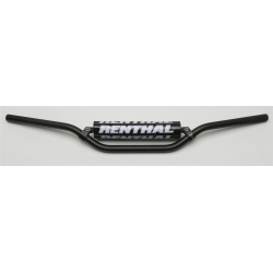 Renthal, řidítka 7/8" (22mm) MX Handlebar BLACK ENDURO MEDIUM PADDED, černá barva s chráničem