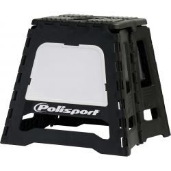 Polisport, stojan pod moto, max 250KG, černá/bílá barva