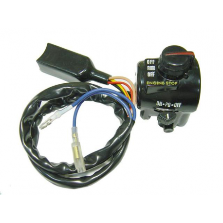 Nachman, sdružený přepínač, pravý,  Kawasaki KZ 900 / Z1 (start, světla, vypínač)