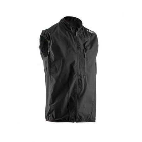 Leatt, vesta Racevest Lite Black, černá barva, velikost M