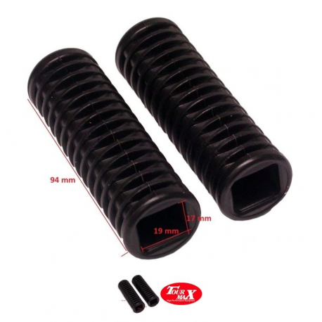 Tourmax, gumy stupaček spolujezdce Honda VT 125/600/750, VTX 1300