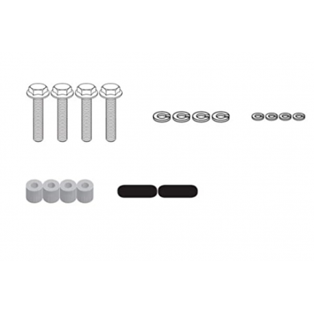 Kappa, adapter pro montáž centrálního nosiče KZ2130, spolu s originálním bočním nosičem, Yamaha MT-07 Tracer (16-19), Tracer