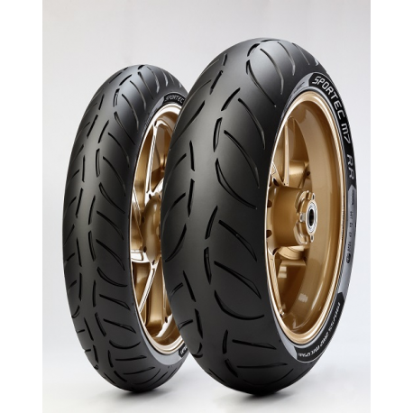 Metzeler, pneu 130/70ZR16 Sportec M7 RR (61W) TL M/C, přední DOT 12/2021