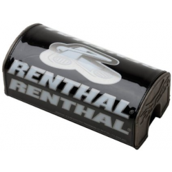 Renthal, chránič na řídítka FATBAR BLACK, černá barva, s logem Renthal