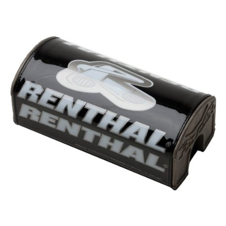 Renthal, chránič na řídítka FATBAR BLACK, černá barva, s logem Renthal