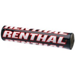 Renthal, chránič na řídítka SX PAD (240mm), barva černá/bílá/červená, s logem Renthal