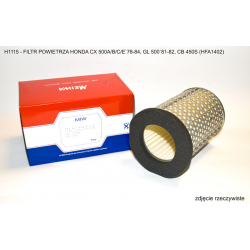 MIW (Meiwa), vzduchový filtr, Honda CX 500A/B/C/E`78-84, GL 500`81-82, CB 450S (HFA1402)