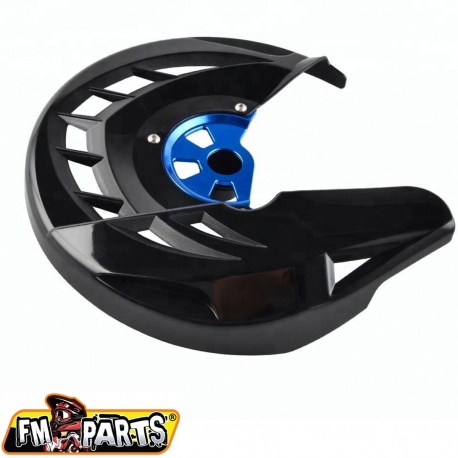 FM-Parts, kryt předního brzdového kotouče, KTM '15-22' Husqvarna '15-22', barva černá / modrá