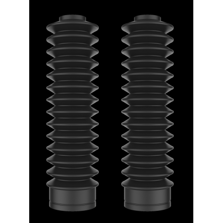 Polisport, gumové harmoniky na přední vidlici 215X28X55 černá barva