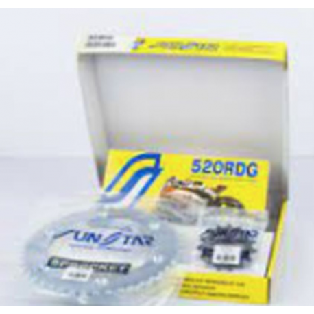 Sunstar, řetězová sada, Honda XL 125V VARADERO '01-11 STANDARD (14/44/110) (DO 750CC) (SUN39114/SUN1-3079-44/SS520RDG-11