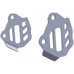 Crosspro, kryt předního brzdového třmenu, černý, Yamaha XTZ 690 Tenere 700 '19 - '22