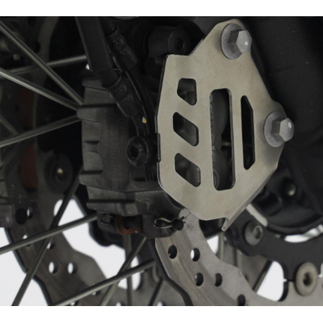 Crosspro, kryt předního brzdového třmenu, stříbrný, Yamaha XTZ 690 Tenere 700 '19 - '22
