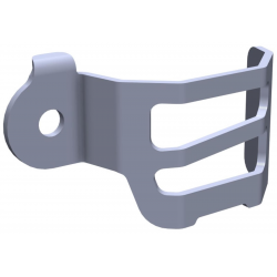 Crosspro, kryt brzdové nádobky zadní brzdy, čený, Yamaha XTZ 690 Tenere 700 '19 - '22