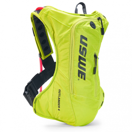 USWE, Camel Bag Outlander 4 CRAZY YELLOW, barva žlutá Fluo,, objem 3L zásobník (3L+4L batoh)