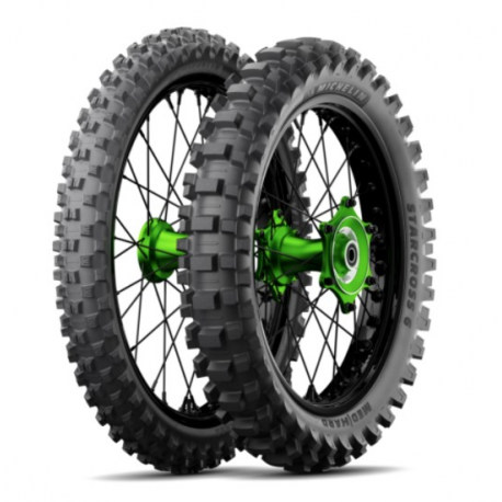 Michelin, pneu 100/90-19 Starcross 6 Medium Hard 57M NHS TT M/C, zadní, DOT 04/2022