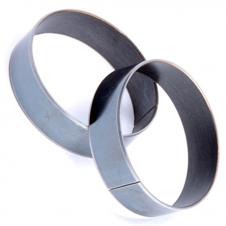 KYB, kluzná pouzdra přední vidlice (2 ks.) 41x43x12mm (04)