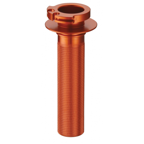 Accel, duralová rukojeť plynu s ložiskem, KTM 4T '04-'16, 250XCFW/350EXCF/450/500XCW/500EXC 2016 (L2230400), oranžová barva