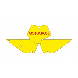 Blackbird, sada tapet pod sportovní čísla, KTM SX/SXF '07-'10 - (výprodej)