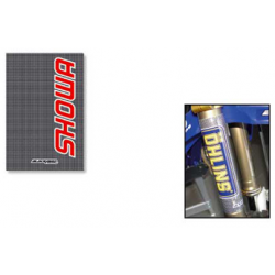 Blackbird, sada polepů na přední vidlici, SHOWA-CARBON (2. ks.)