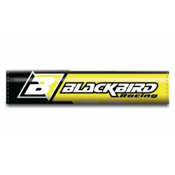Blackbird, chránič na řidítka (na hrazdu) žlutá barva, logo Blackbird (7)